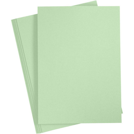 Papir Ark 210x297 Lys Grøn 20stk