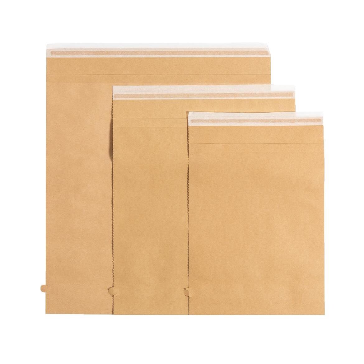 Papir Handelspose Genluk 340x370mm 110 Gram 250 Stk