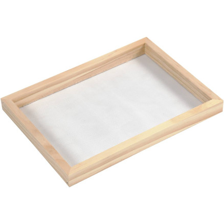 Papir Støberamme Str 23x17x2cm Mesh Stk