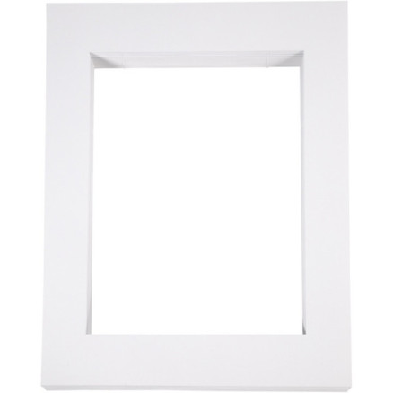 Passepartoutrammer Str 40x50 500 Hvid 100stk
