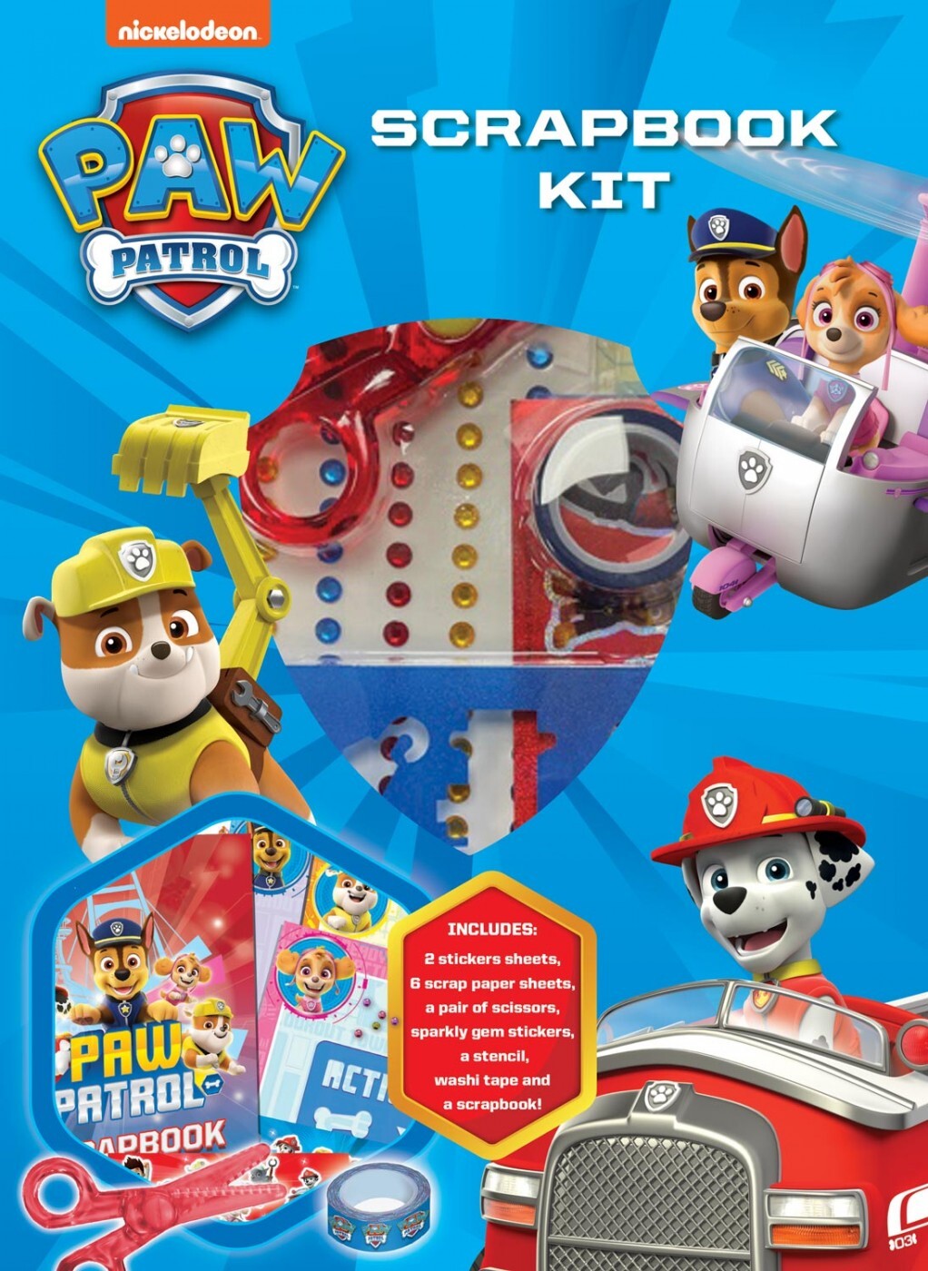 Paw Patrol Scrap Book Kit Alligator