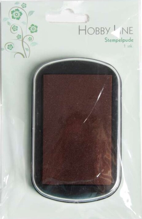 Stempelpude 100x62x15 Pigment Brun Hobby Line