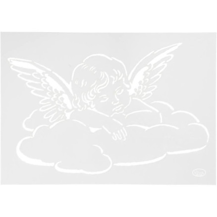 Stencil Engel Sky Ark 210x297 Stk