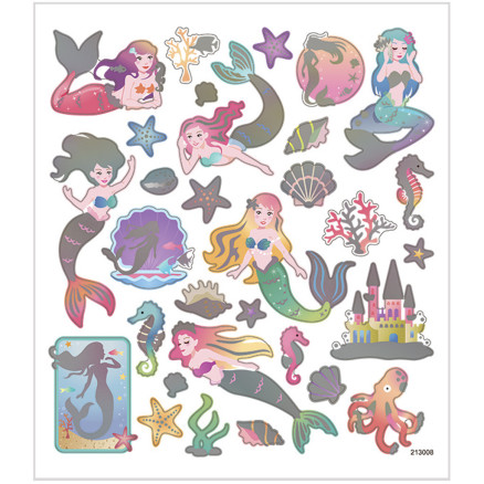 Stickers Havfruer Ark 15x16 Ark