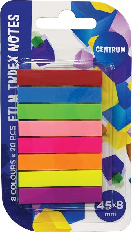 Sticknotes Farver Assorterede Centrum