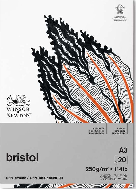 Tegneblok Ark Bristol Winsor   Newton