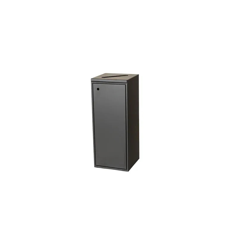 Tina Trolleys 100 Ltr Papir Indkast Sort