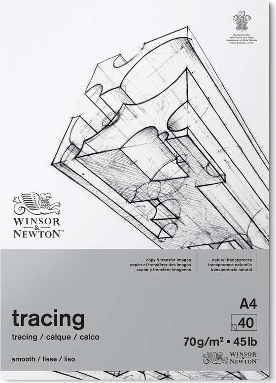 Transparent Papir Blok Sider Winsor   Newton