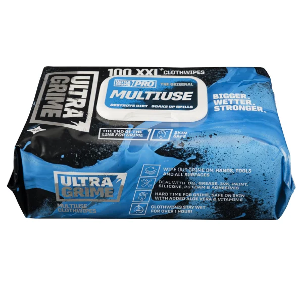 Ultragrime Pro Multiuse Wipes