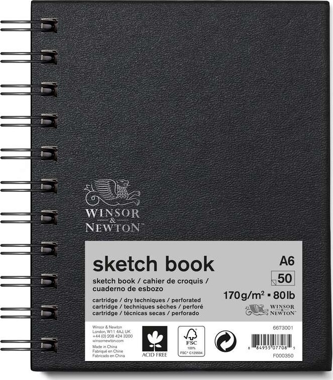 Winsor   Newton Skitseblok 170g Sider