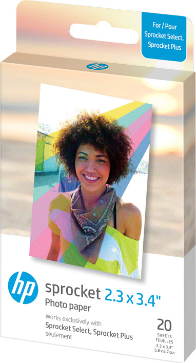 Zink Paper For Sprocket Select Pack 3x3